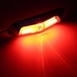 Generic 24V 4 LED Car Chrome Bezel LED Side Marker Light Tail Lamp #RED