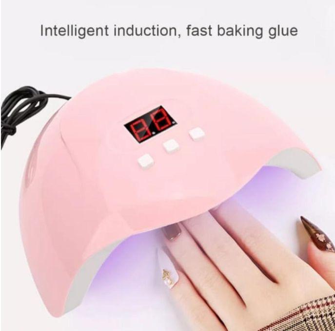 Professional UV Nail Lamp Nail Dryer Mini Lamp for Nails Manicure UV Gel Timing Machine