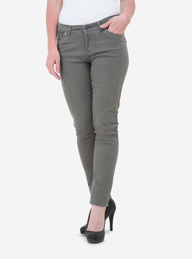 Chertex Women Basic Used Pants - Dusty Grey