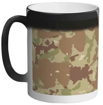 Army Clothing Printed Colour Changing Coffee Mug Black 11ounce (VTX-1913)