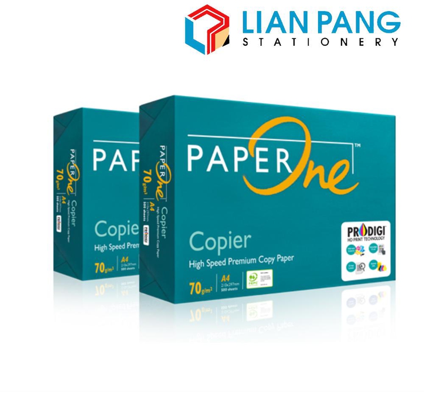 Paper One A4 Paper 70gsm/80gsm 500 Sheets