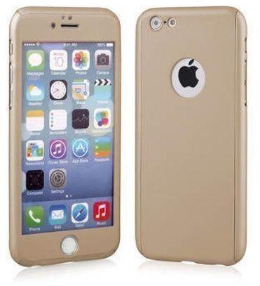 Generic 360 Degree Protect Case For iPhone 6 Plus – Gold