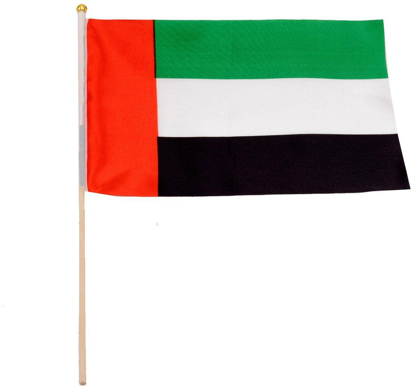 UAE Polyester Flag 20cm X 30cm- Babystore.ae