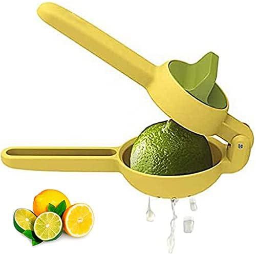 one year warranty_Lemon Lime Squeezer, Hand Juicer Lemon Citrus Squeezer, Max Extraction Manual Citrus Juicer