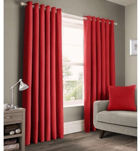 Generic Red Curtain 1Piece