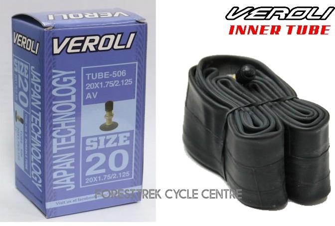 Veroli Bicycle Inner Tube 20x1.75/2.125 Av - Tube 506