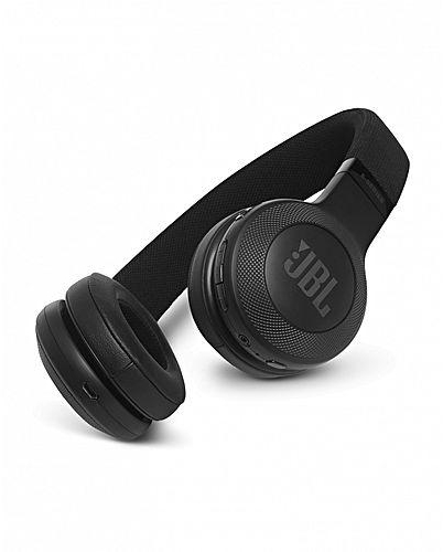JBL E45BT - Wireless On-ear Headphones with Remote and Mic - Black