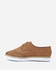 Varna Lace Up Suede Shoes - Camel