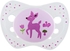 NIP - Life Soothers - Silicone - Pink_Deer & Heartflowers - 0-6M- Babystore.ae