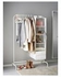 MULIG Clothes rack, white, 99x152 cm - IKEA