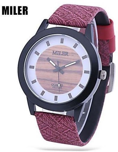 Miler Unisex Quartz Watch - Purple