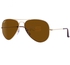 Ray-Ban Unisex Aviator Style Sunglasses - Golden Frame (RB3025-001-57)