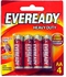 EVEREADY 1015 BP4 RED 12*4