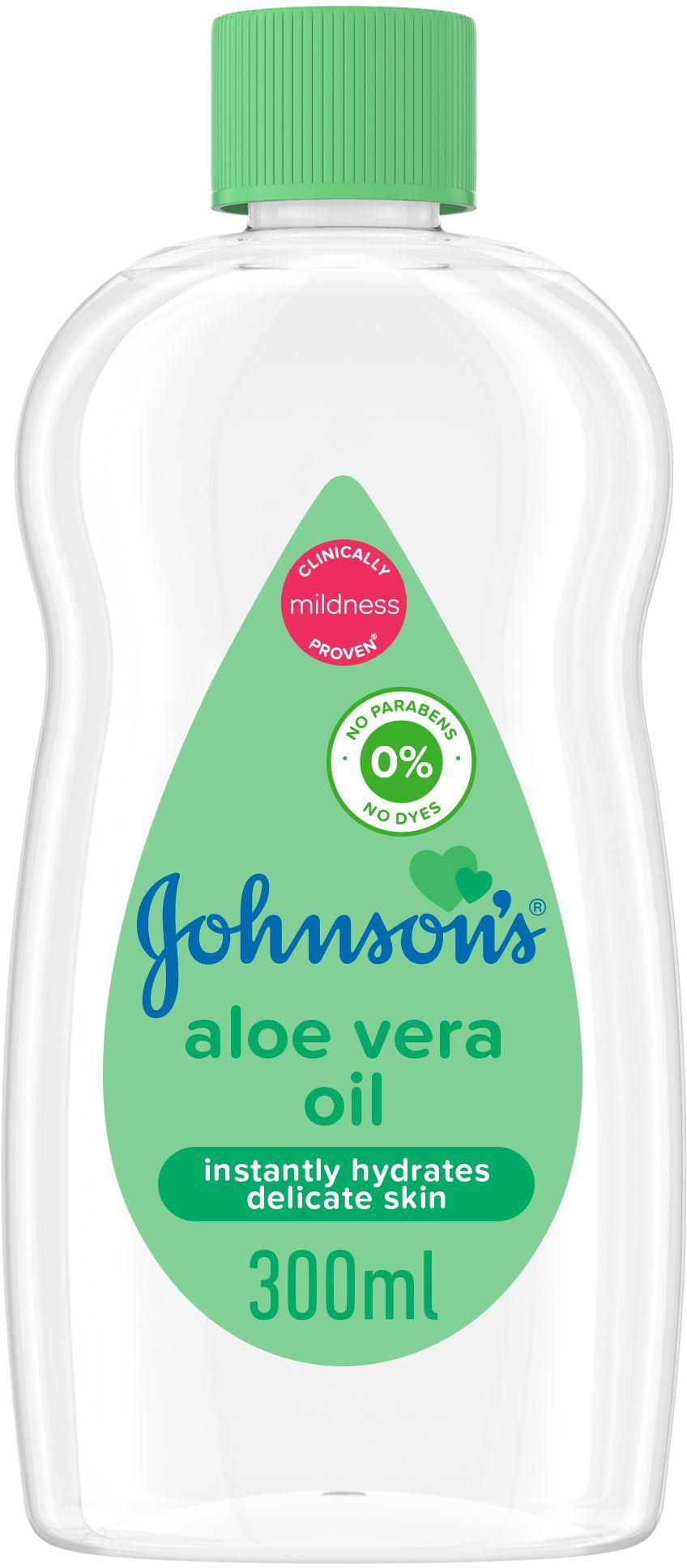 Johnson'S, Baby Oil, Aloe Vera - 300 Ml