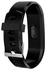 Generic Smart Wristband Fitness Heart Rate Monitor Smart Bracelet Watch - Black