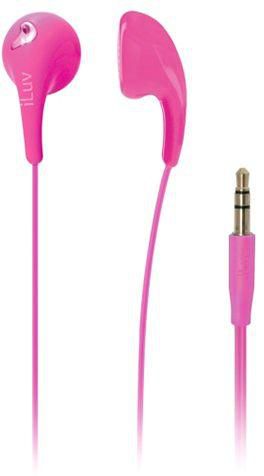 iLuv Bubble Gum Ii In Ear Earphones, Pink - IEP205PNK