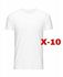 10 Set Of Plain White Tshirt