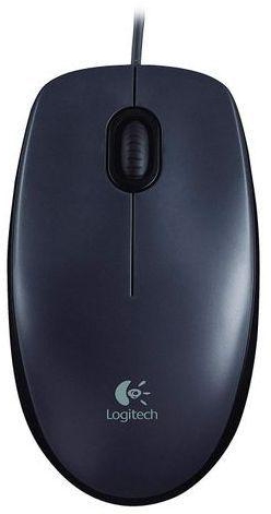 Logitech M90 - Wired USB Mouse - Black