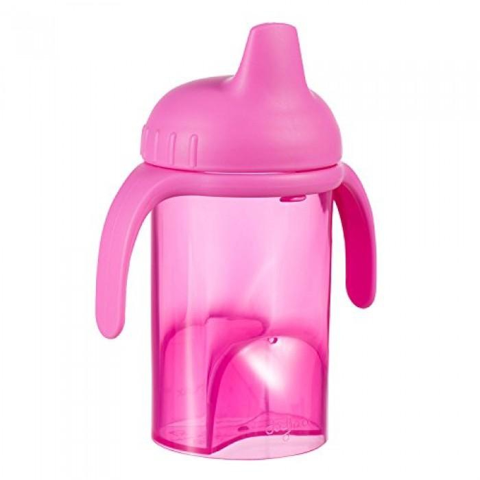 Difrax, Non Spill Slippy Cup Soft Spout 250ml (Pink)