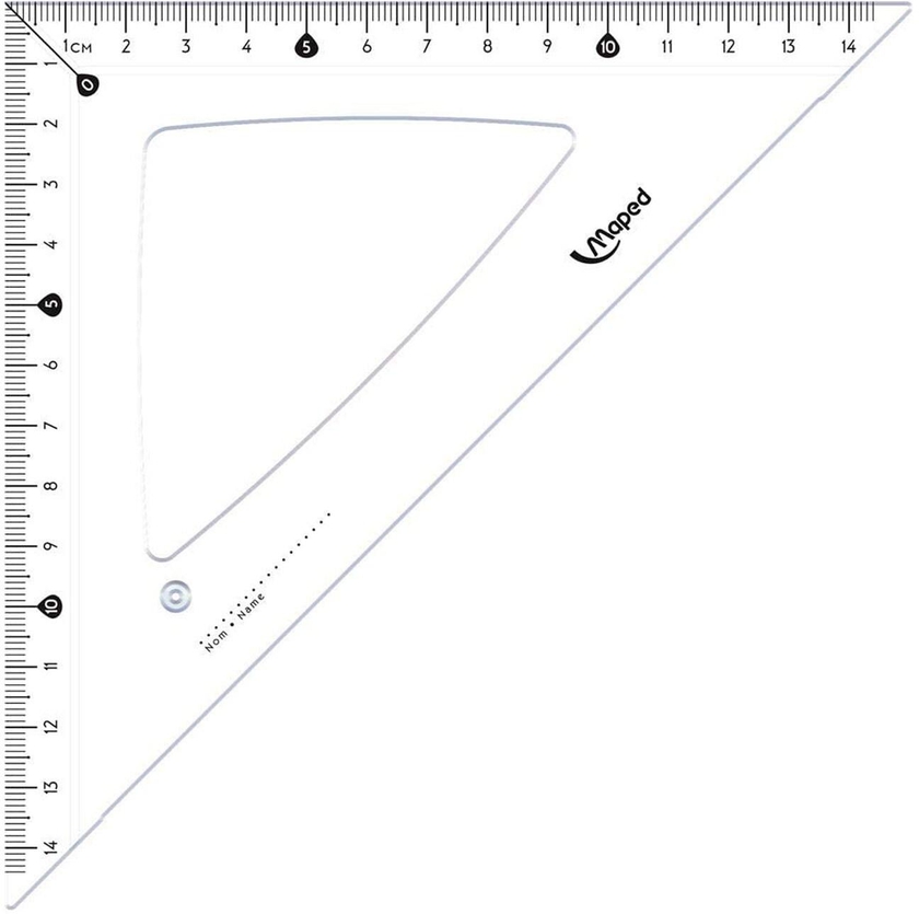 Maped Graphic Triangle 45 Degrees Ruler