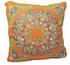 Orange Geometrical Shapes Cushion