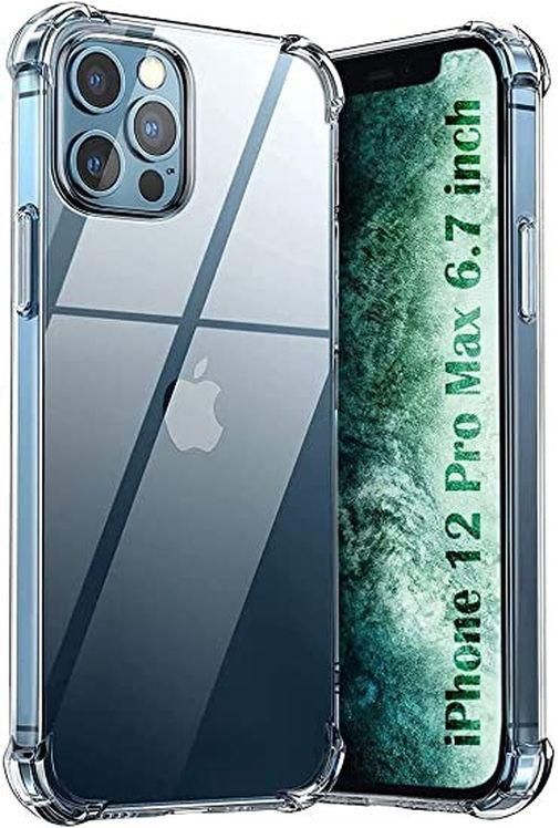 Iphone 12 Pro Max Protective TPU Clear Shockproof Back Case