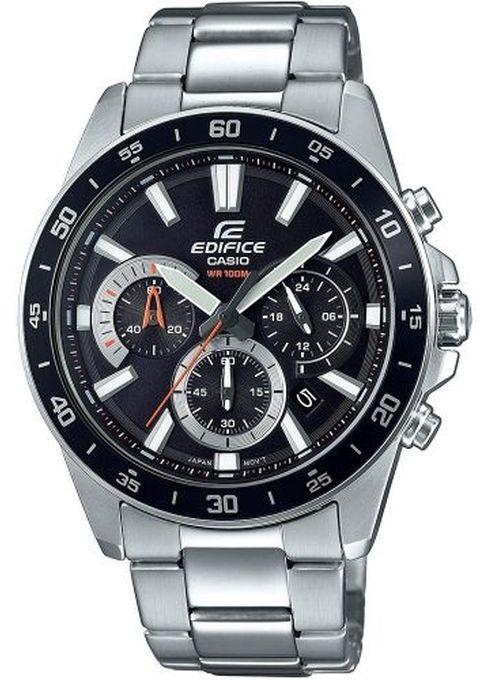 Casio Chronograph Black Dial Men's Watch - EFV-570D-1A