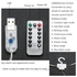 Remote Controlled LED Curtain Home Decoration - 8 Modes