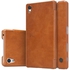 NILLKIN Qin Series Leather Case with Customized inside Slot for Sony Xperia Z5 E6633 Brown