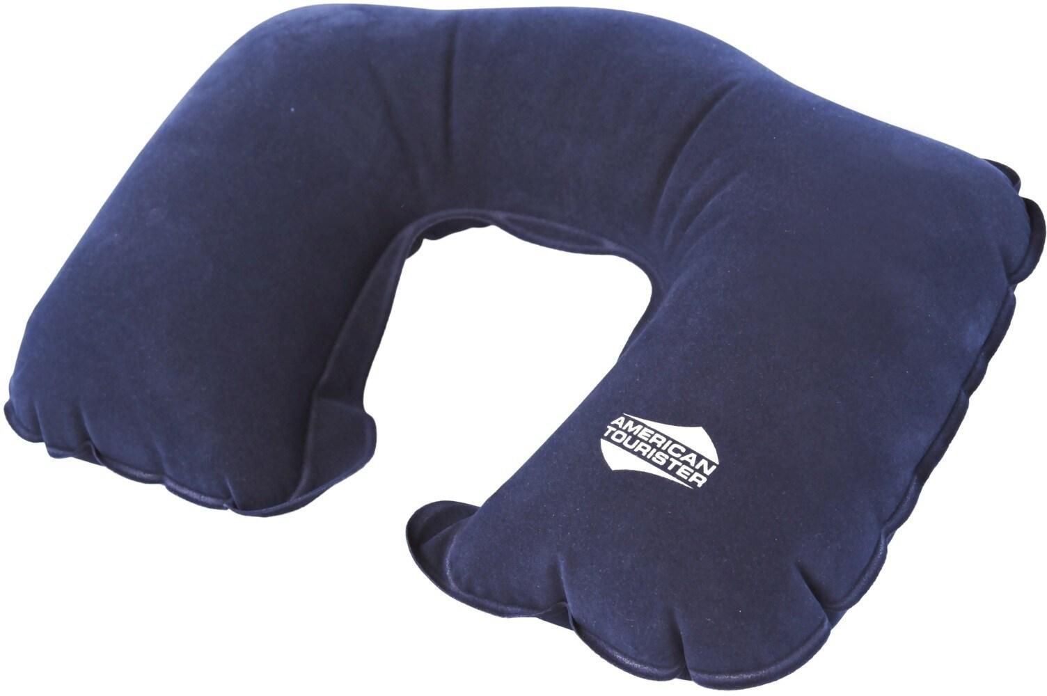American Tourister Inflatable Travel Pillow Dark Blue