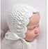 Handmade Baby Cap-White Color