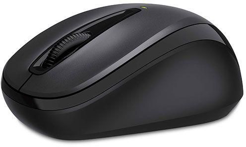 Microsoft Wireless Mobile Mouse 3000 V2, Black [2EF-00004]