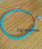 O Accessories Anklet Blue Glass Beads _one Coin