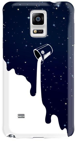 Stylizedd Samsung Galaxy Note 4 Premium Slim Snap case cover Matte Finish - Milky Way
