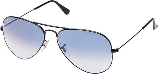 Unisex Blue Aviator Sunglasses