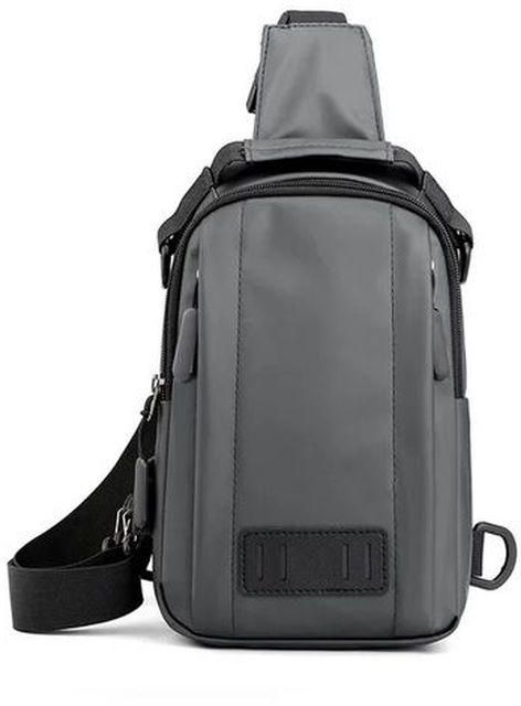 Multi-use Waterproof Insulated Crossbody Bag - Grey