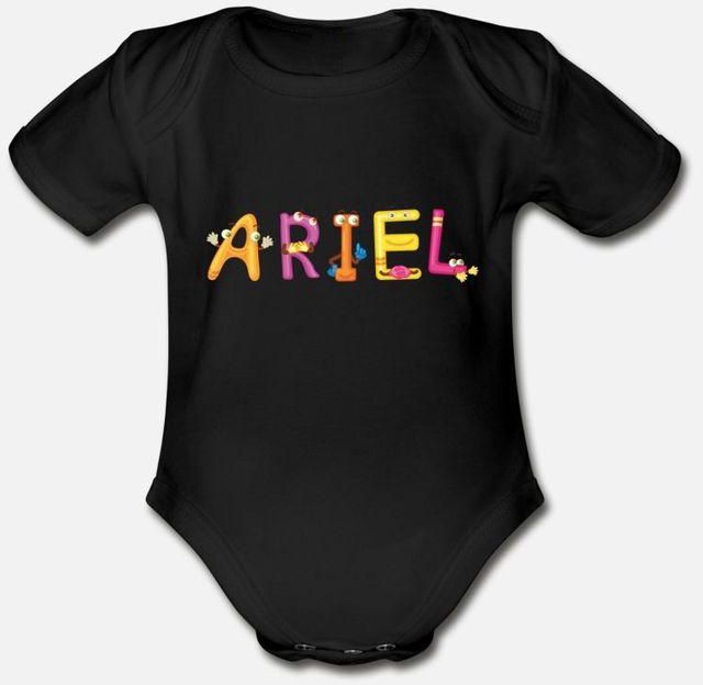Ariel Organic Short Sleeve Baby Bodysuit