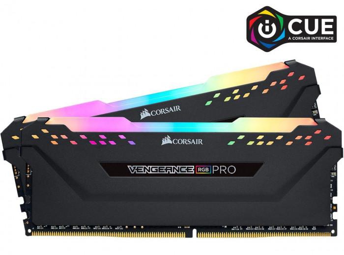 كورسير | ذاكرة | Vengeance RGB Pro 64GB (2 x 32GB) 288-Pin DDR4 SDRAM DDR4 3200| CMW64GX4M2E3200C16