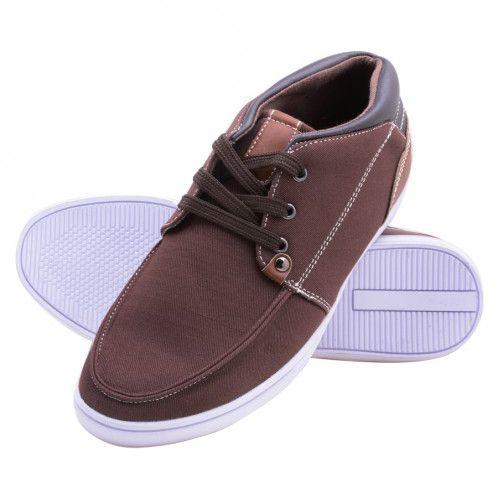 Safwat Brown Fashion Sneakers For Men