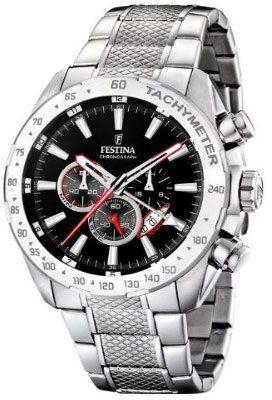 Festina Chrono F16488 5 Mens Digital Stainless Steel Watch