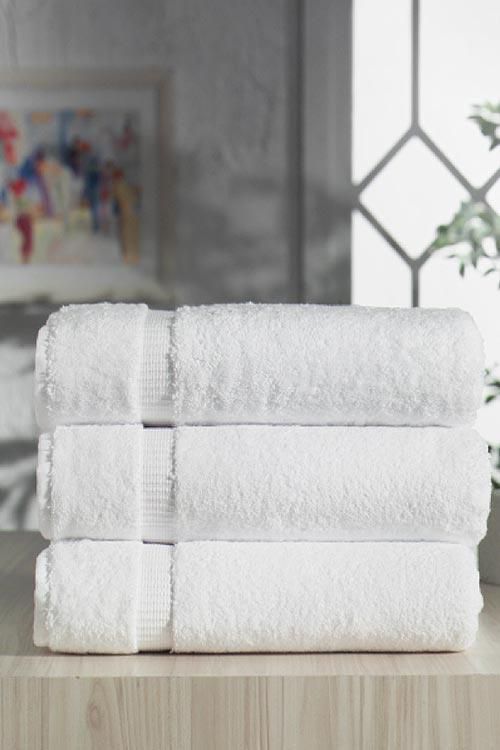 Salbakos CambridgeTurkish Cotton Bath Towel (Set of 3)