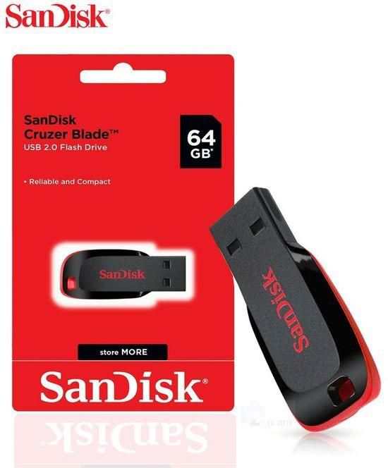 Sandisk CRUZER BLADE FLASK DISK-64GB