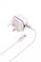 Smartphone Adapter With Dual USB Port White