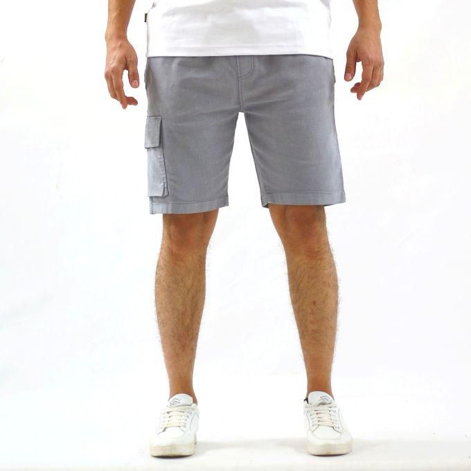 Chertex Men Gabardine Shorts - Grey