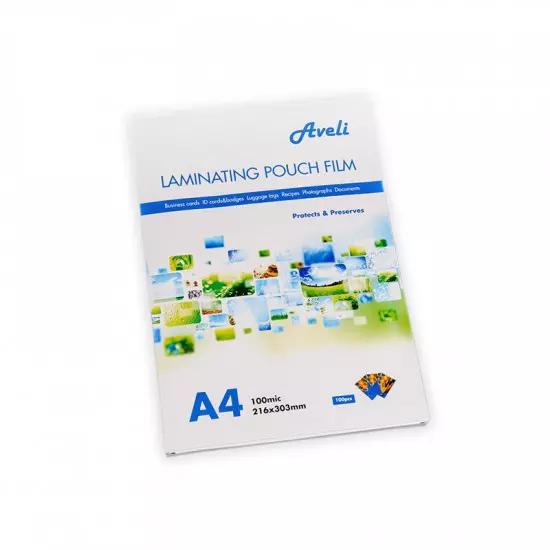 Laminating foil AVELI A4/200mic (2x100), glossy | Gear-up.me