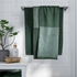 HIMLEÅN Bath towel - dark green/mélange 70x140 cm