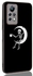 جراب حماية كفر غطاء هاتف جوال خلفي صلب تصميم قهوة على القمر متوافق مع إنفينيكس نوت 11 برو