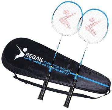 2 Player Badminton Racket Sports Cover Bag 380g