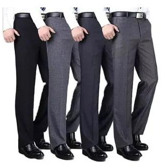 4 Pack Turkey Slim fit  plain Men's Formal Official Trousers