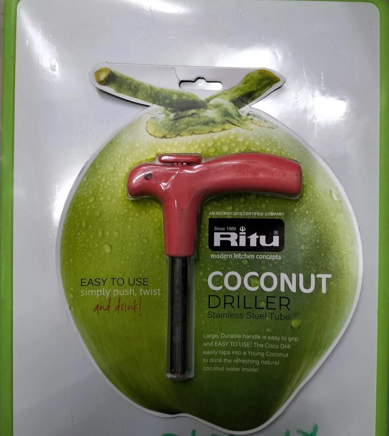 Ritu stainless steel coconut driller              (Tool & Gadget Sets)